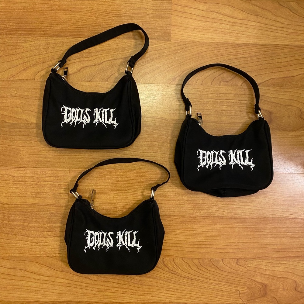 Dolls Kill Logo Mini Bag Set of 3